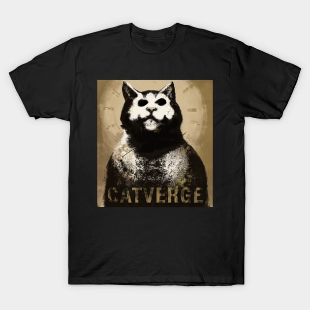 CATVERGE - Feline Doe T-Shirt by PainterBen